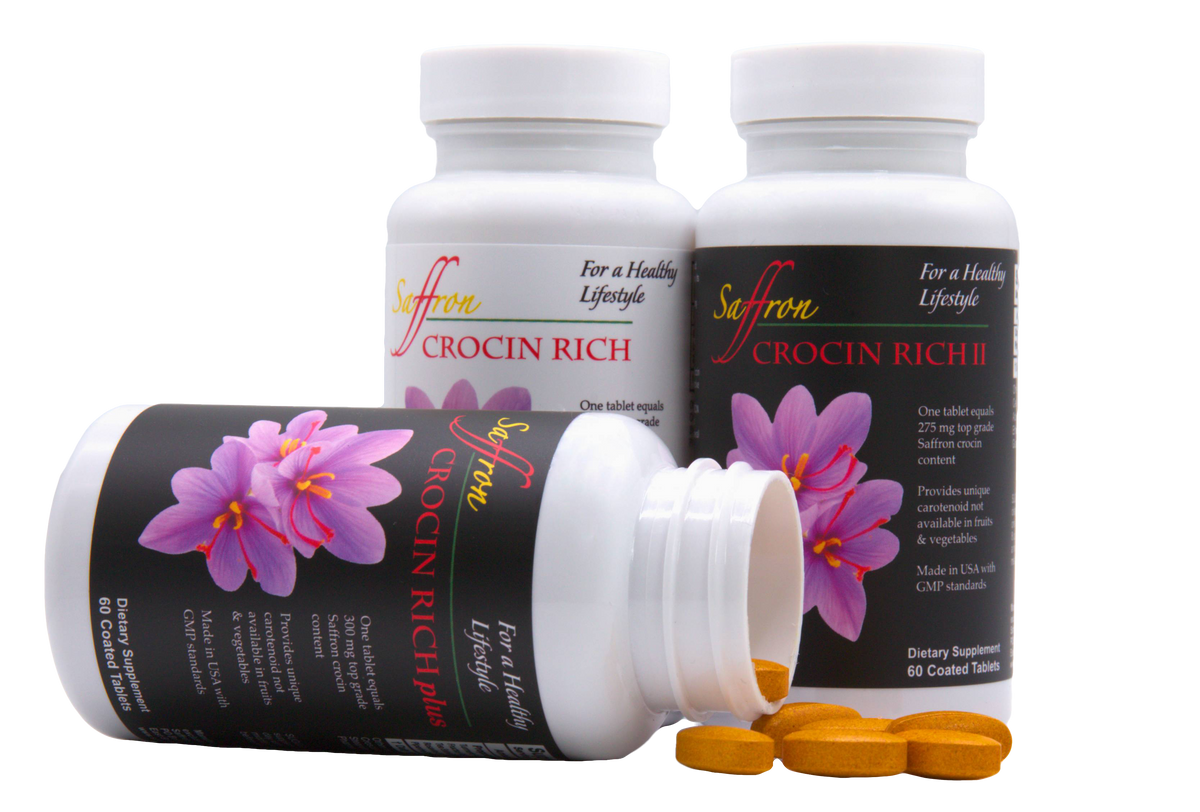 Premium Crocin Supplements | High-Purity Crocin Rich® for Brain, Visio ...