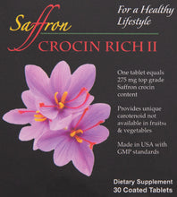 Load image into Gallery viewer, CROCIN RICH II - 30 Ct/Bottle, for Energy, Mobility, Joint Health and Wellness