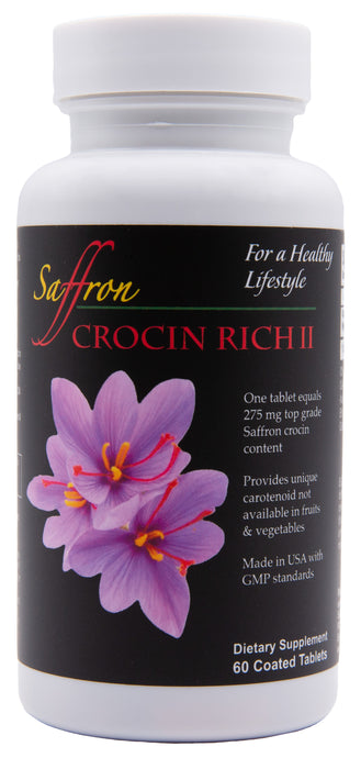 CROCIN RICH II - 60 Ct/Bottle for 2 Months, for Energy, Mobility, Joint Health and Wellness