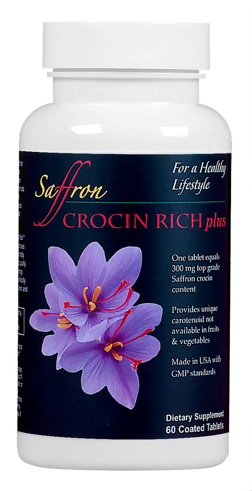 Crocin Supplements - Brain, Vision & Healthy Aging | Crocin Rich ...