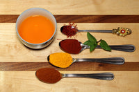 Crocin Rich, curcumin, green tea extract, saffron, etc.